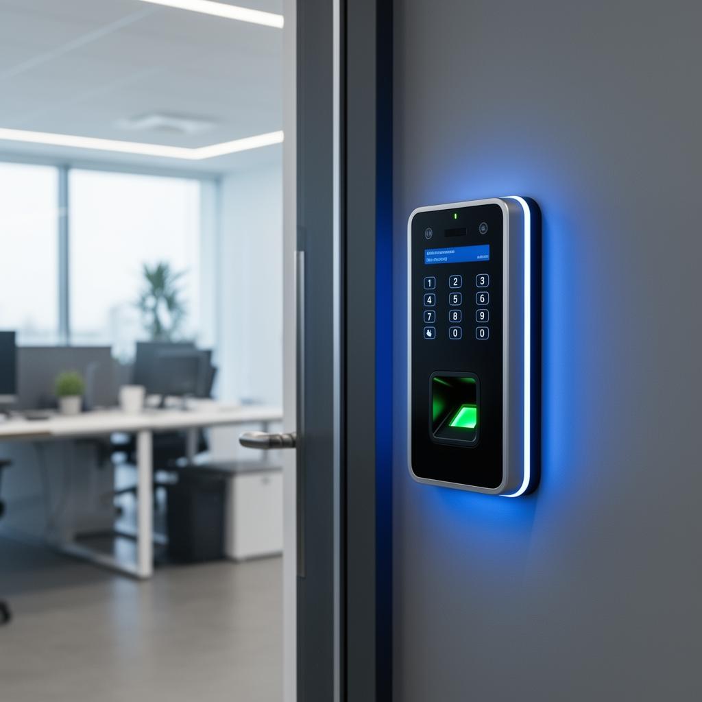 Controle de acesso biométrico