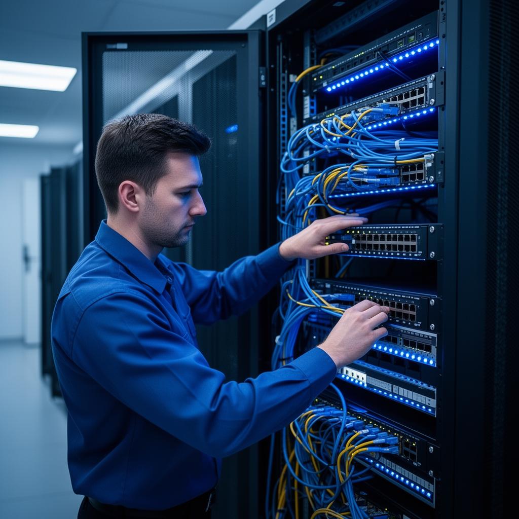 Infraestrutura de rede e servidores